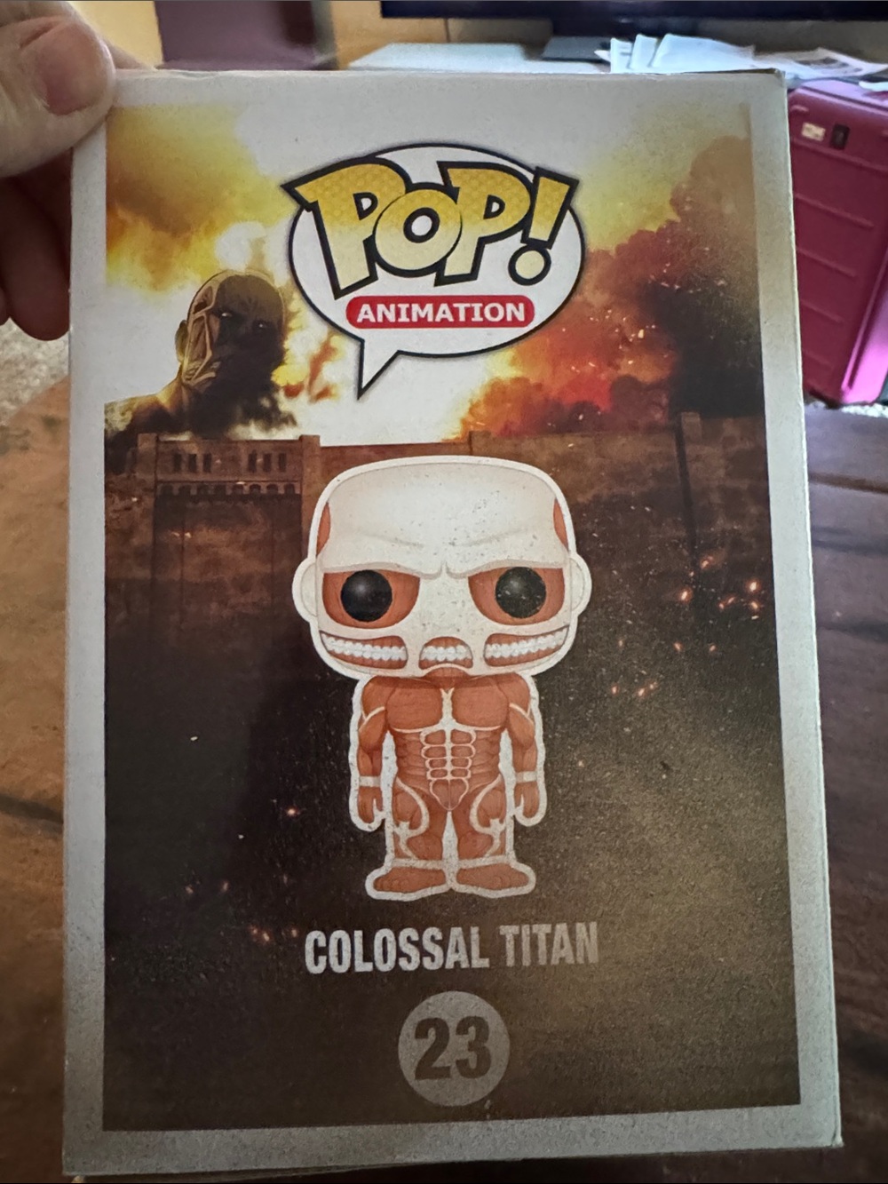 NIB Funko Colossal Titan Vinyl Figure 23- Flesh Tones & Black Eyes - Picture 3 of 4